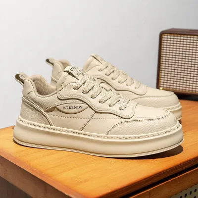 Casual Thick-soled White Shoes